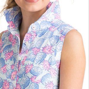 Printed Vineyard Vines Pineapple Dress